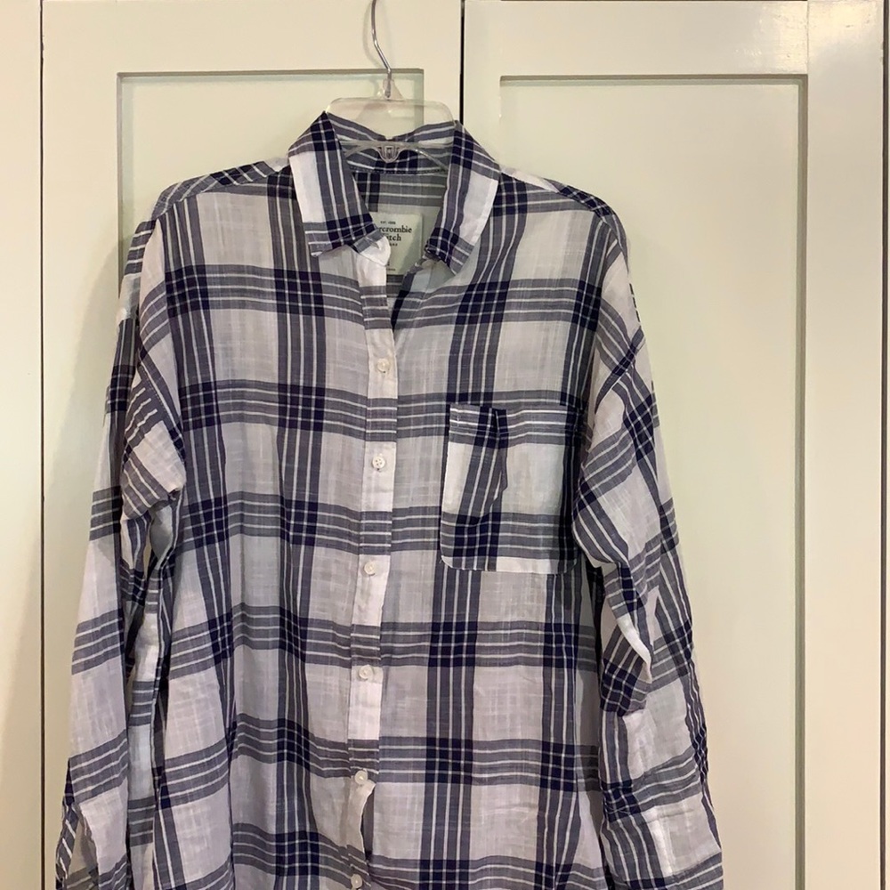 Abercrombie lightweight button up
